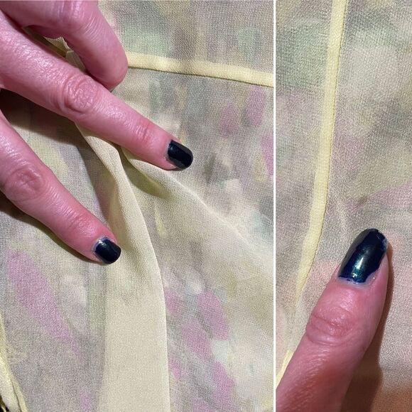 ANTHROPOLOGIE Leifsdottir Rainbow Confetti Silk Ruffle Dress 2 4 XS S RARE HTF! - Picture 16 of 16